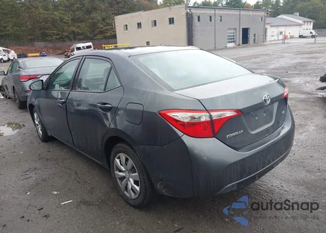 2014 Toyota Corolla Le z USA, uszkodzony, nr VIN 2T1BURHE1EC194021